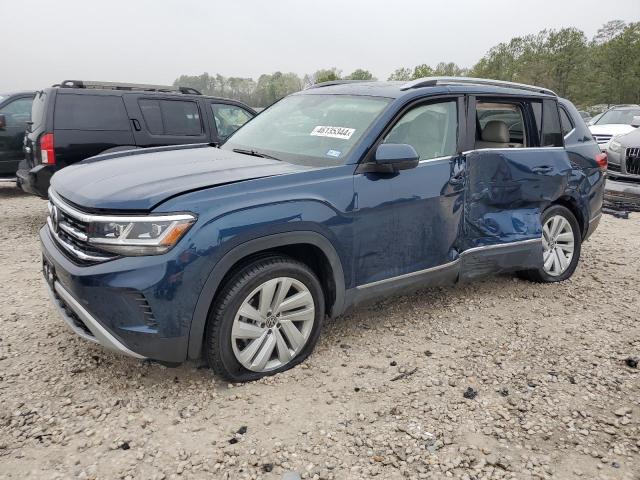 1V2ER2CA1MC582401 - 2021 VOLKSWAGEN ATLAS SEL BLUE photo 1