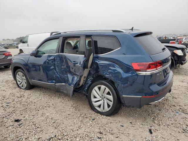 1V2ER2CA1MC582401 - 2021 VOLKSWAGEN ATLAS SEL BLUE photo 2
