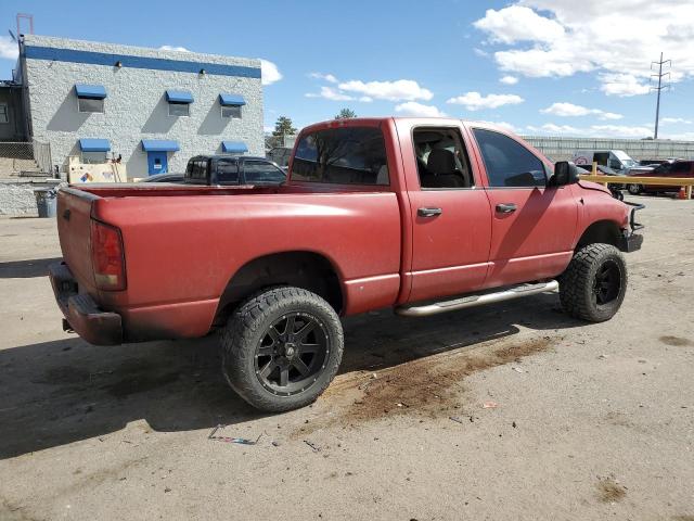 3D7KU28C24G184081 - 2004 DODGE RAM 2500 ST RED photo 3