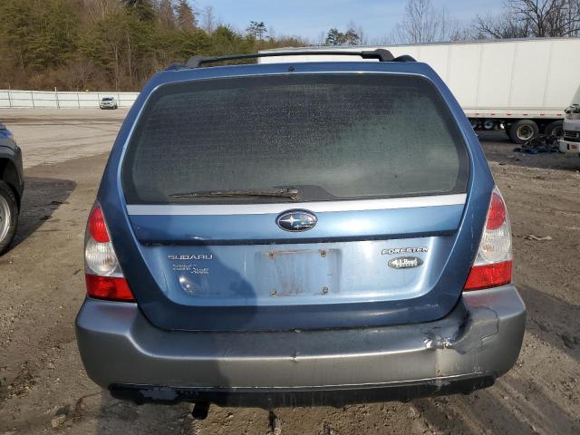 JF1SG67647H713874 - 2007 SUBARU FORESTER 2.5X LL BEAN BLUE photo 6