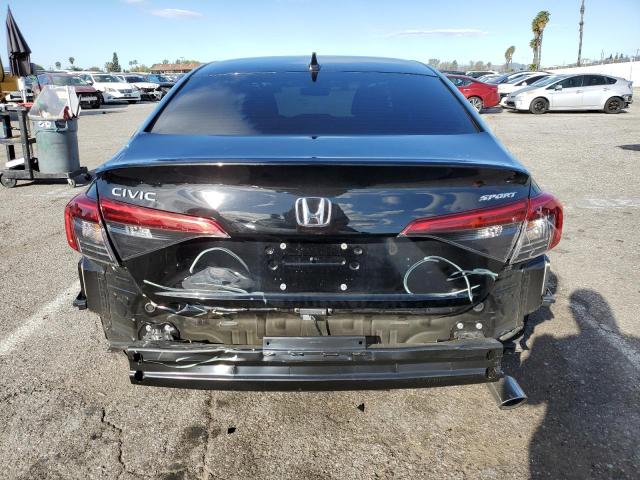 2HGFE2F58PH555389 - 2023 HONDA CIVIC SPORT BLACK photo 6