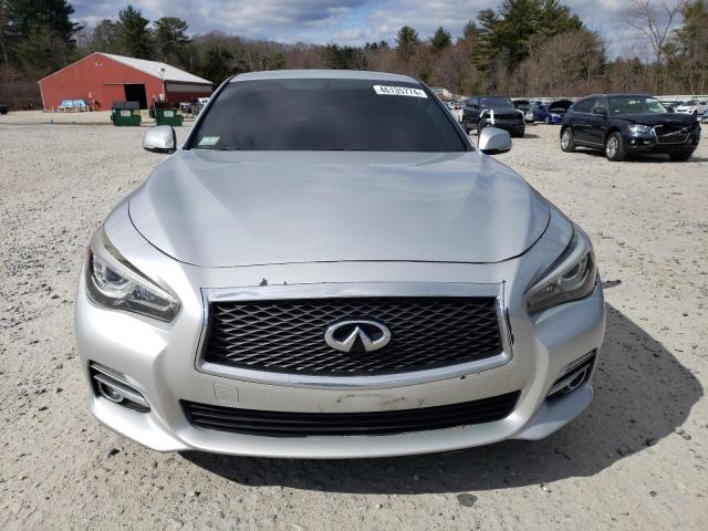 JN1BV7AR3FM396879 - 2015 INFINITI Q50 BASE SILVER photo 5