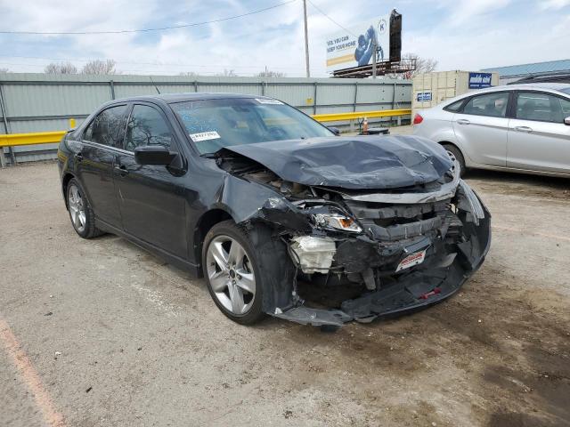 3FAHP0KC2BR133826 - 2011 FORD FUSION SPORT BLACK photo 4