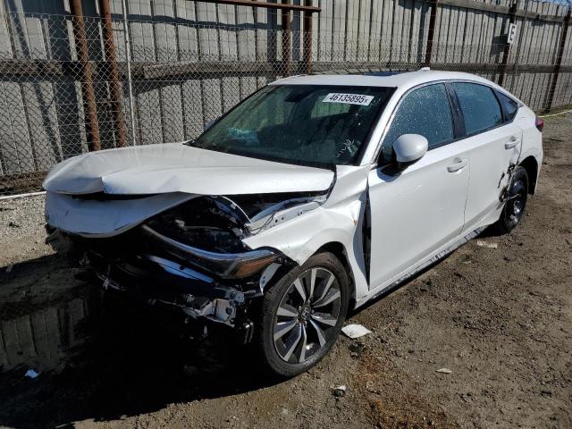 19XFL1H71RE032212 - 2024 HONDA CIVIC EXL WHITE photo 1