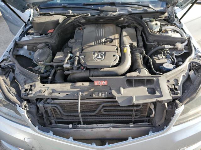 WDDGF4HB9DR279773 - 2013 MERCEDES-BENZ C 250 SILVER photo 11