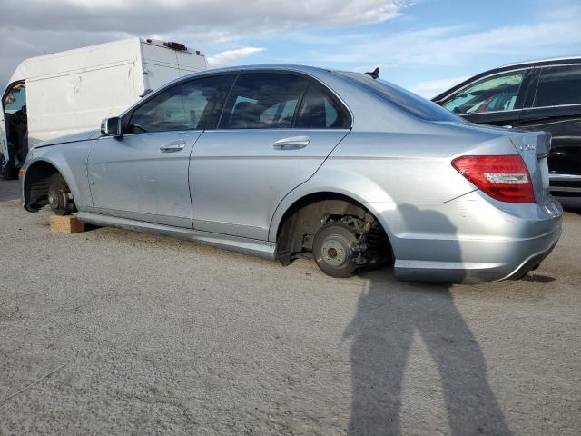 WDDGF4HB9DR279773 - 2013 MERCEDES-BENZ C 250 SILVER photo 2