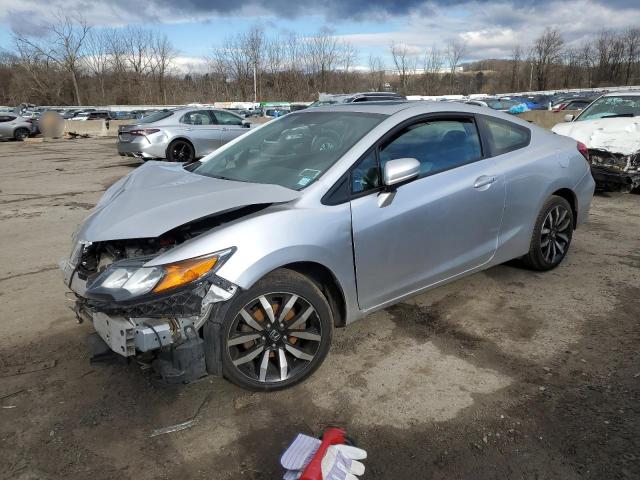 2HGFG3B07FH516480 - 2015 HONDA CIVIC EXL SILVER photo 1