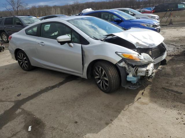 2HGFG3B07FH516480 - 2015 HONDA CIVIC EXL ვერცხლისფერი ფოტო 4