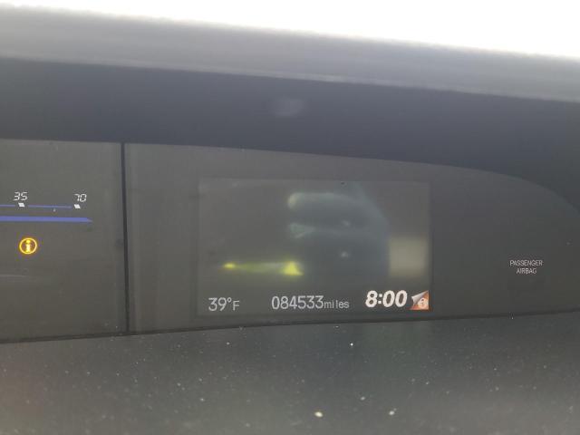 2HGFG3B07FH516480 - 2015 HONDA CIVIC EXL ვერცხლისფერი ფოტო 9