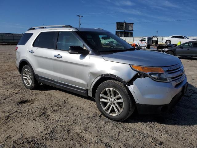 1FM5K8D84EGC39401 - 2014 FORD EXPLORER XLT SILVER photo 4