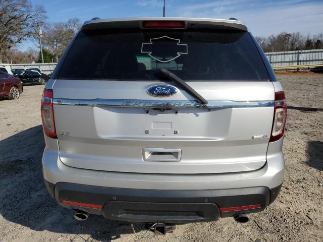 1FM5K8D84EGC39401 - 2014 FORD EXPLORER XLT SILVER photo 6