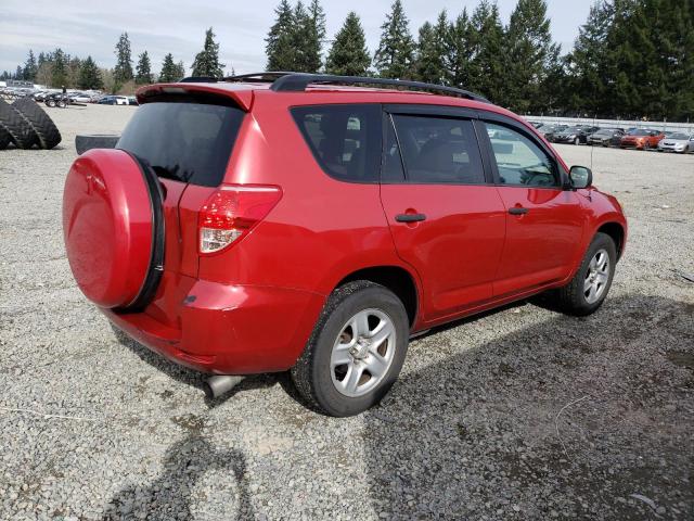 JTMZD33V785081131 - 2008 TOYOTA RAV4 RED photo 3