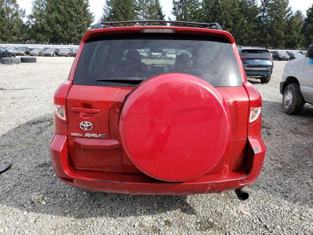 JTMZD33V785081131 - 2008 TOYOTA RAV4 RED photo 6