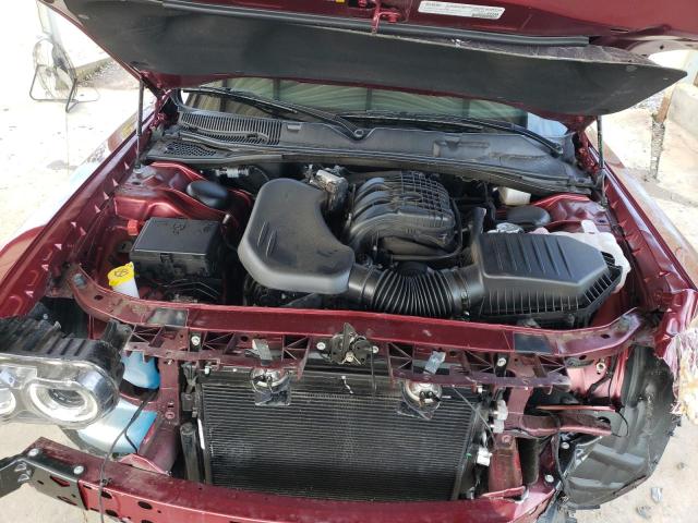 2C3CDZAG4PH629577 - 2023 DODGE CHALLENGER SXT BURGUNDY photo 11