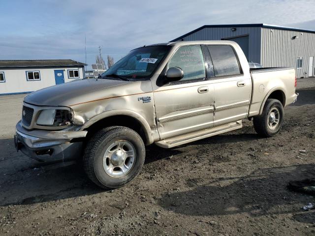 1FTRW08L01KE08329 - 2001 FORD F150 SUPERCREW GOLD photo 1