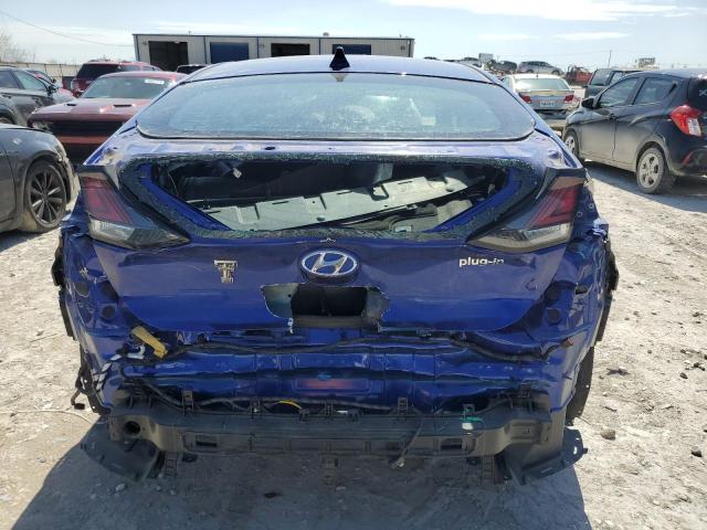 KMHC75LD7LU225190 - 2020 HYUNDAI IONIQ SEL BLUE photo 6