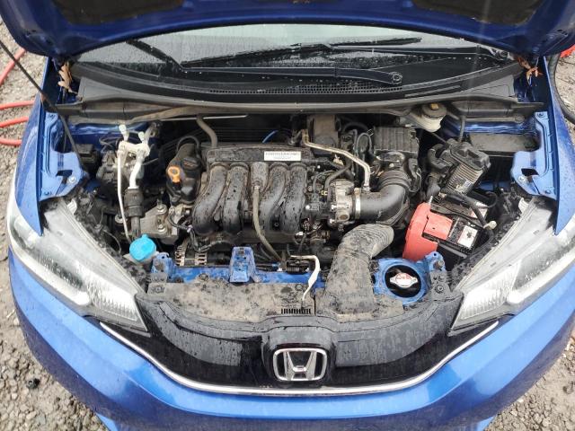 JHMGK5H70GS008524 - 2016 HONDA FIT EX BLUE photo 11