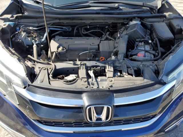 2HKRM4H57GH684142 - 2016 HONDA CR-V EX BLUE photo 11