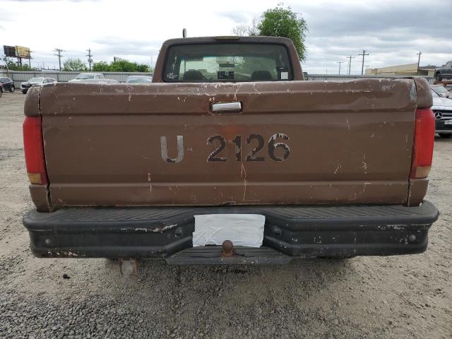1FTHX26H5RKB77667 - 1994 FORD F250 BROWN photo 6