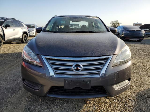 3N1AB7AP0FY229931 - 2015 NISSAN SENTRA S GRAY photo 5