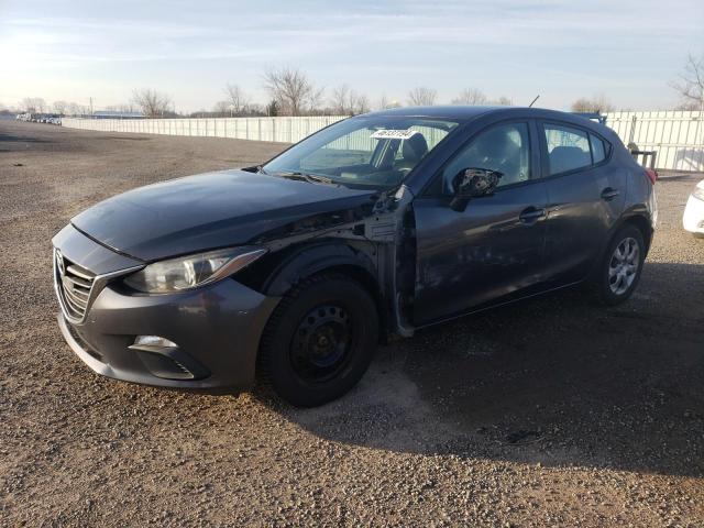 JM1BM1K76E1165968 - 2014 MAZDA 3 SPORT GRAY photo 1