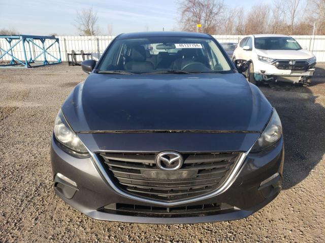 JM1BM1K76E1165968 - 2014 MAZDA 3 SPORT GRAY photo 5