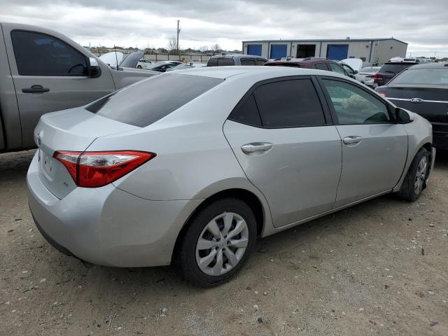 5YFBURHE1FP290541 - 2015 TOYOTA COROLLA L SILVER photo 3