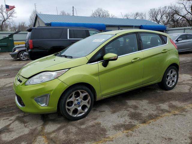 3FADP4FJ3DM205163 - 2013 FORD FIESTA TITANIUM GREEN photo 1