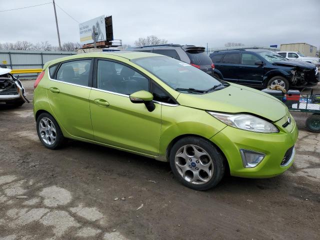 3FADP4FJ3DM205163 - 2013 FORD FIESTA TITANIUM GREEN photo 4