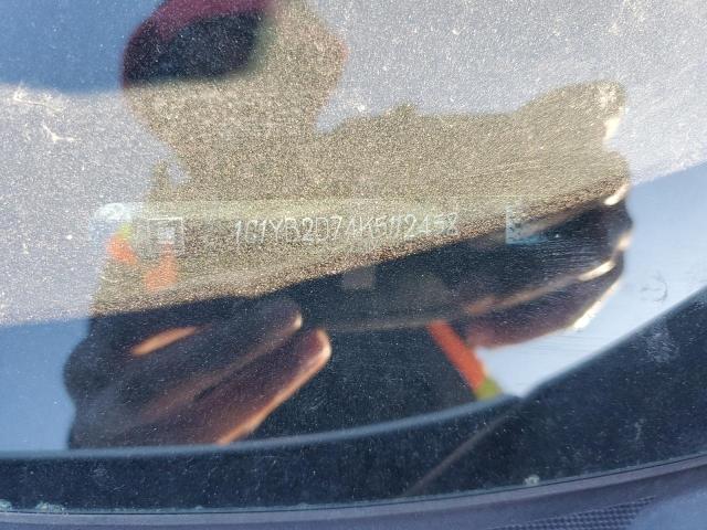 1G1YB2D74K5112458 - 2019 CHEVROLET CORVETTE STINGRAY 1LT WHITE photo 13