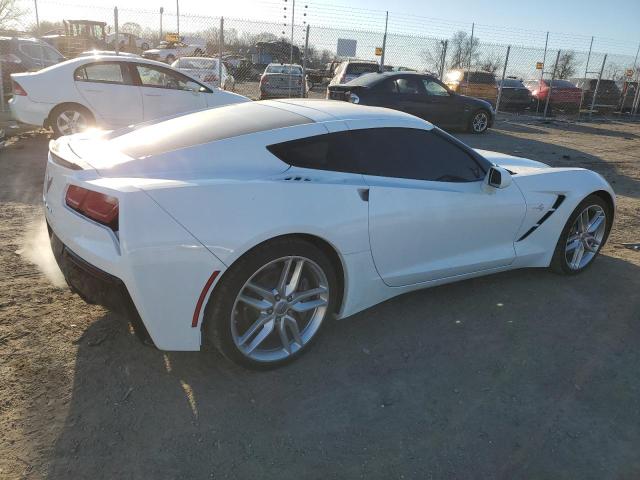 1G1YB2D74K5112458 - 2019 CHEVROLET CORVETTE STINGRAY 1LT WHITE photo 3