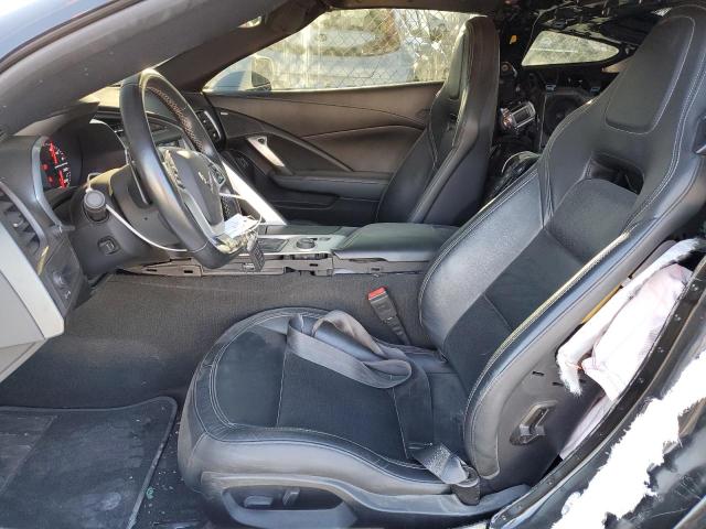 1G1YB2D74K5112458 - 2019 CHEVROLET CORVETTE STINGRAY 1LT WHITE photo 7