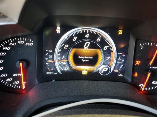 1G1YB2D74K5112458 - 2019 CHEVROLET CORVETTE STINGRAY 1LT WHITE photo 9