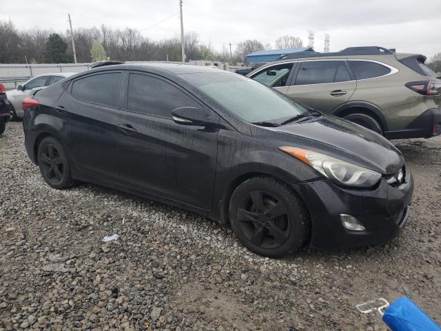 5NPDH4AE1DH389400 - 2013 HYUNDAI ELANTRA GLS BLACK photo 4