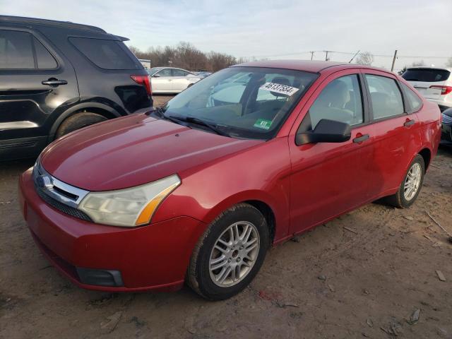 1FAHP3FN3AW193140 - 2010 FORD FOCUS SE RED photo 1