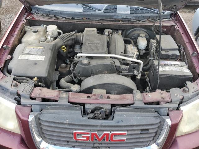 1GKDS13S452136081 - 2005 GMC ENVOY BURGUNDY photo 12