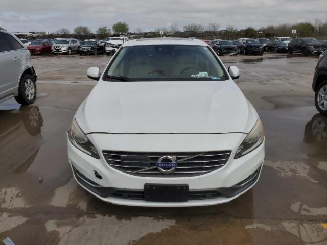 YV1612FS0E1291476 - 2014 VOLVO S60 T5 WHITE photo 5