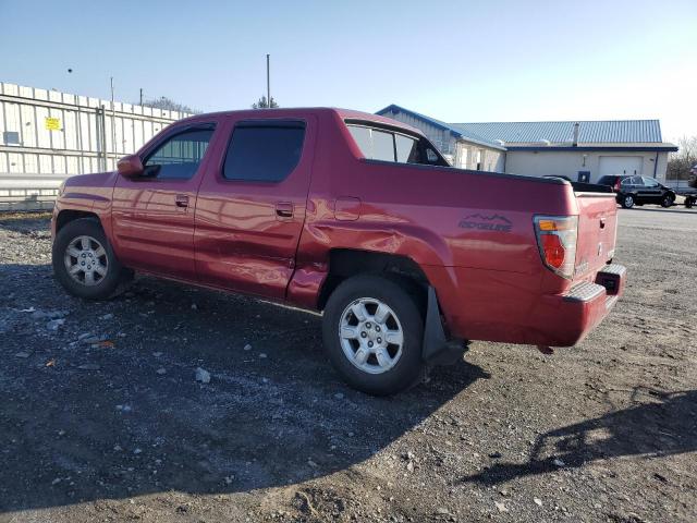 2HJYK16586H537995 - 2006 HONDA RIDGELINE RTL RED photo 2