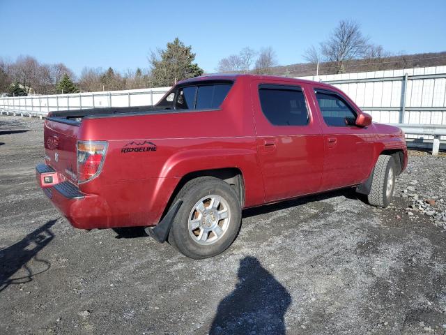 2HJYK16586H537995 - 2006 HONDA RIDGELINE RTL RED photo 3