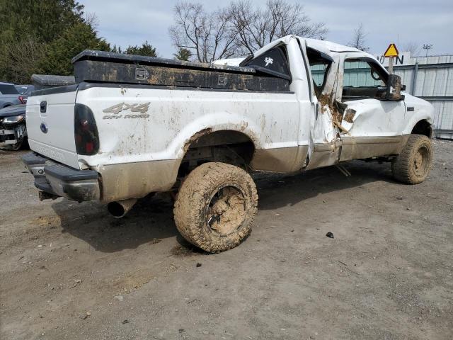 1FTNW21F11ED45609 - 2001 FORD F250 SUPER DUTY WHITE photo 3