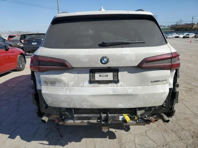 5UXCR6C06N9K42830 - 2022 BMW X5 XDRIVE40I WHITE photo 6