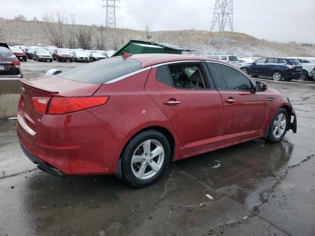 5XXGM4A75EG288206 - 2014 KIA OPTIMA LX RED photo 3