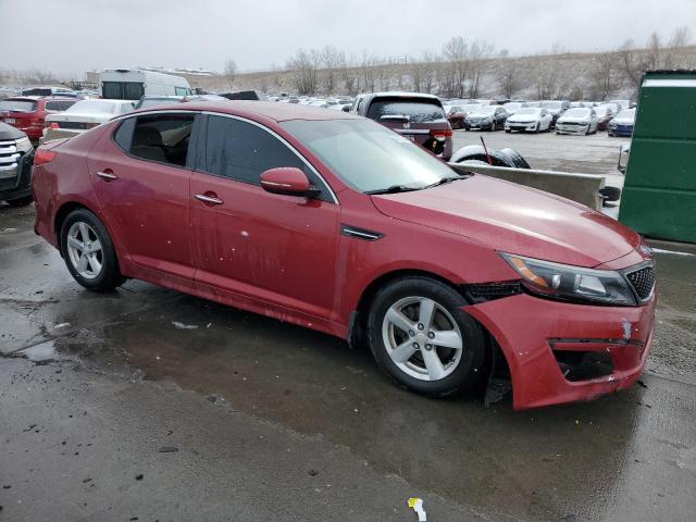 5XXGM4A75EG288206 - 2014 KIA OPTIMA LX RED photo 4