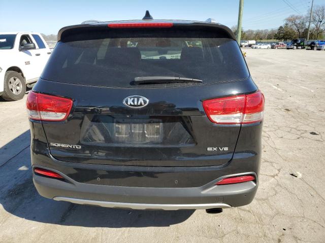 5XYPH4A51GG105532 - 2016 KIA SORENTO EX BLACK photo 6