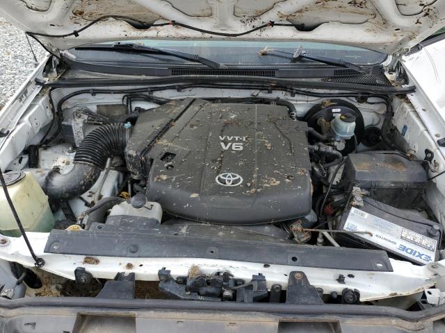 3TMJU62N89M076712 - 2009 TOYOTA TACOMA DOUBLE CAB PRERUNNER WHITE photo 11