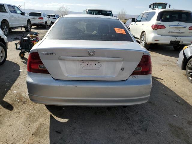 1HGEM22943L029068 - 2003 HONDA CIVIC EX SILVER photo 6