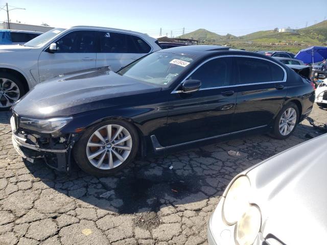 WBA7E2C53HG739835 - 2017 BMW 740 I BLACK photo 1