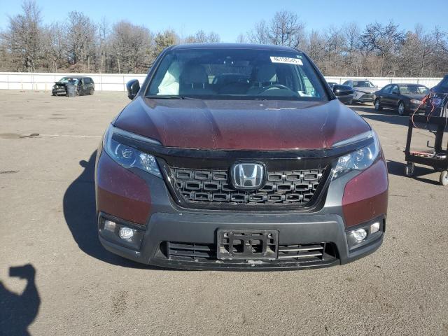 5FNYF8H52MB014845 - 2021 HONDA PASSPORT EXL MAROON photo 5