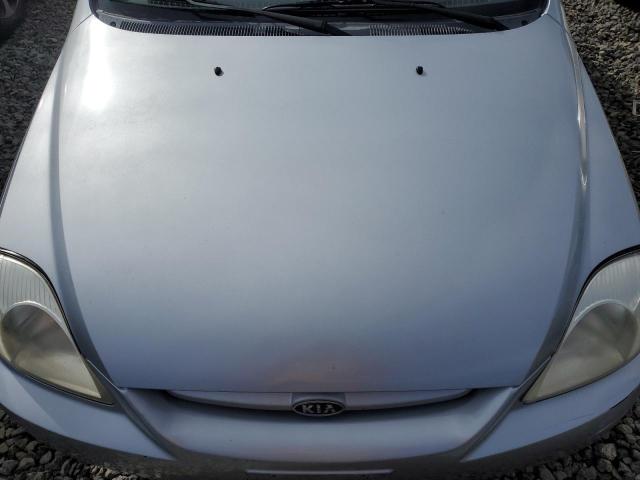 KNADC125856401367 - 2005 KIA RIO SILVER photo 11