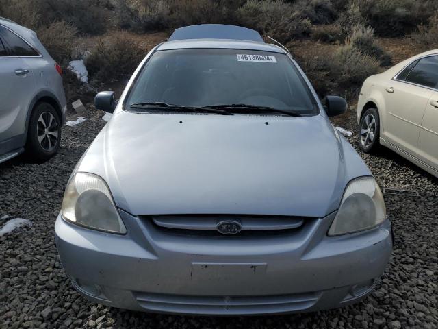 KNADC125856401367 - 2005 KIA RIO SILVER photo 5